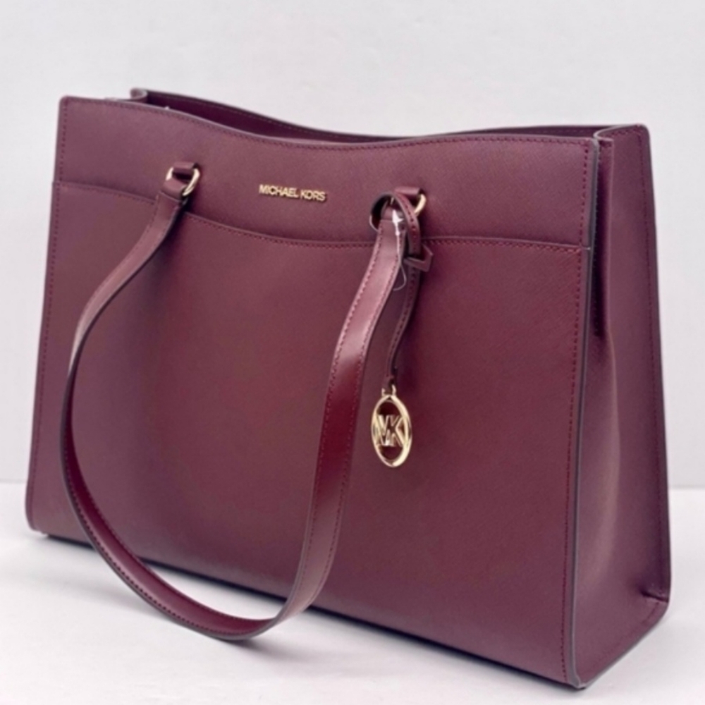 Michael Kors Large MF Pocket Shoulder Tote Bag